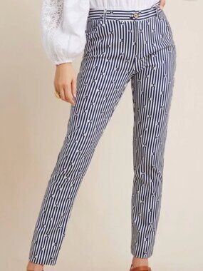 Anthropologie The Essential Slim Trousers